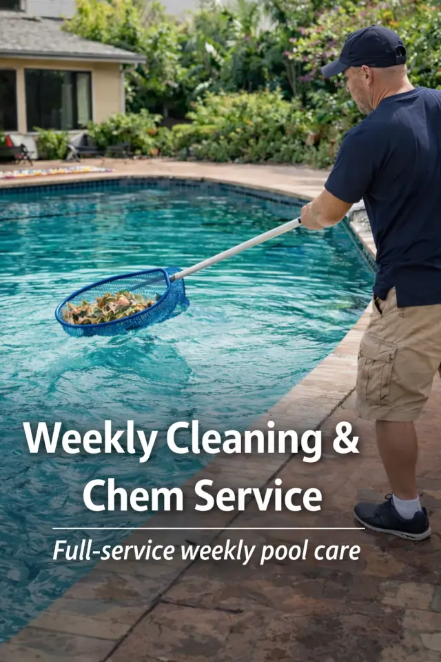Weekly Cleaning & Chem Service