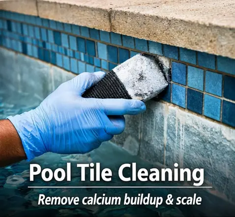 Pool Tile Cleaning